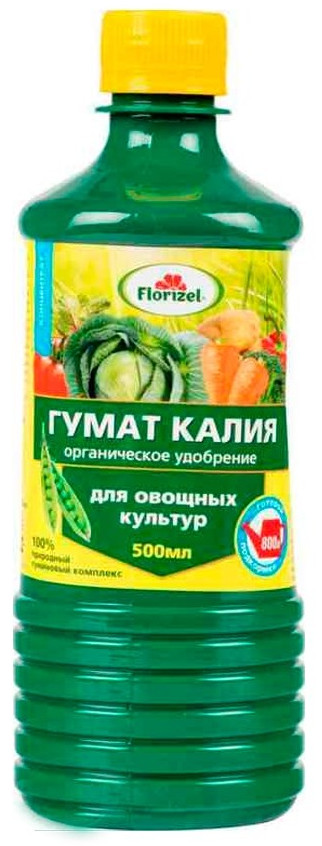 Гумат калия для овощей 0,5л Florizel (1/12шт)